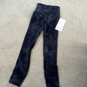 Nwt Lululemon Align HR pant 25”” size 0 in diamond dye